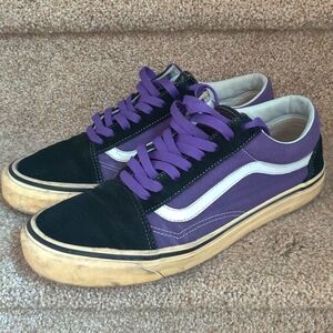 Vans Style 36 Men Size 11 Black Purple